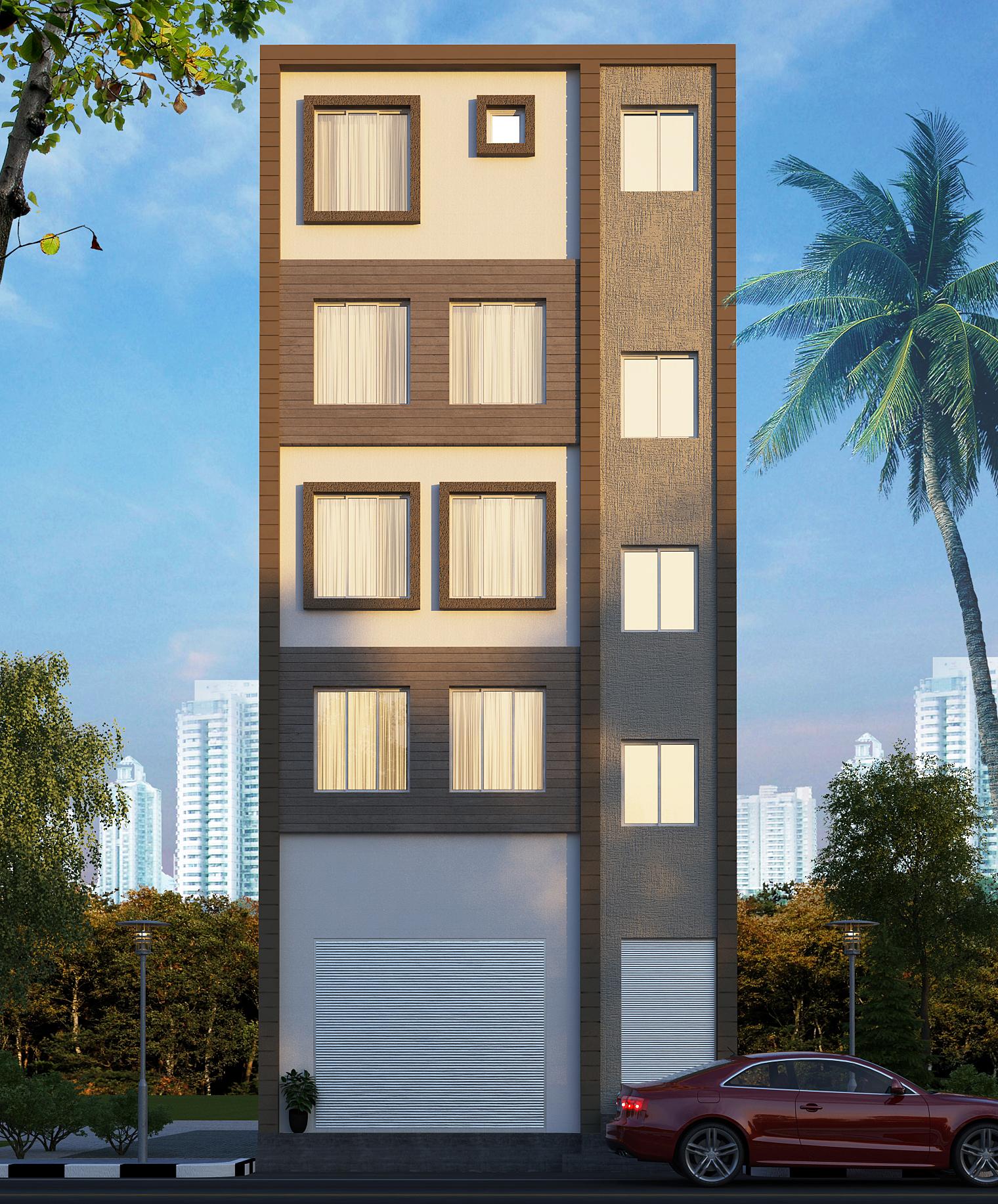 Sports Stall and Warehouse Building